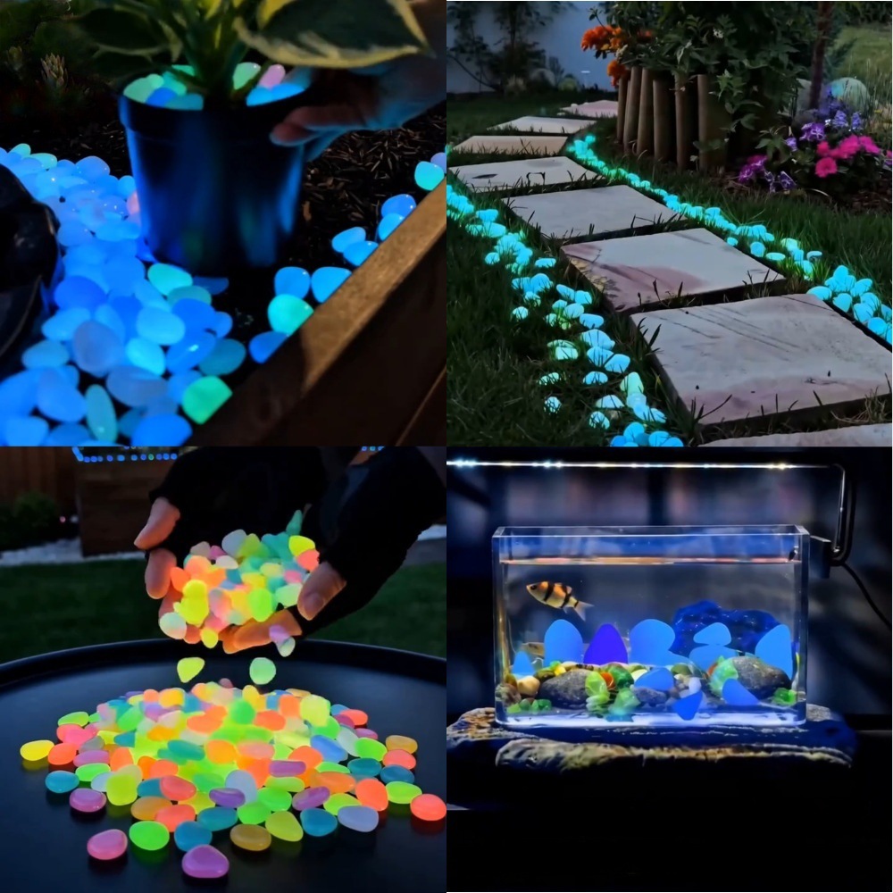 Aquarium Planted Plants - Kleurrijke, in het donker gloeiende, lichtgevende