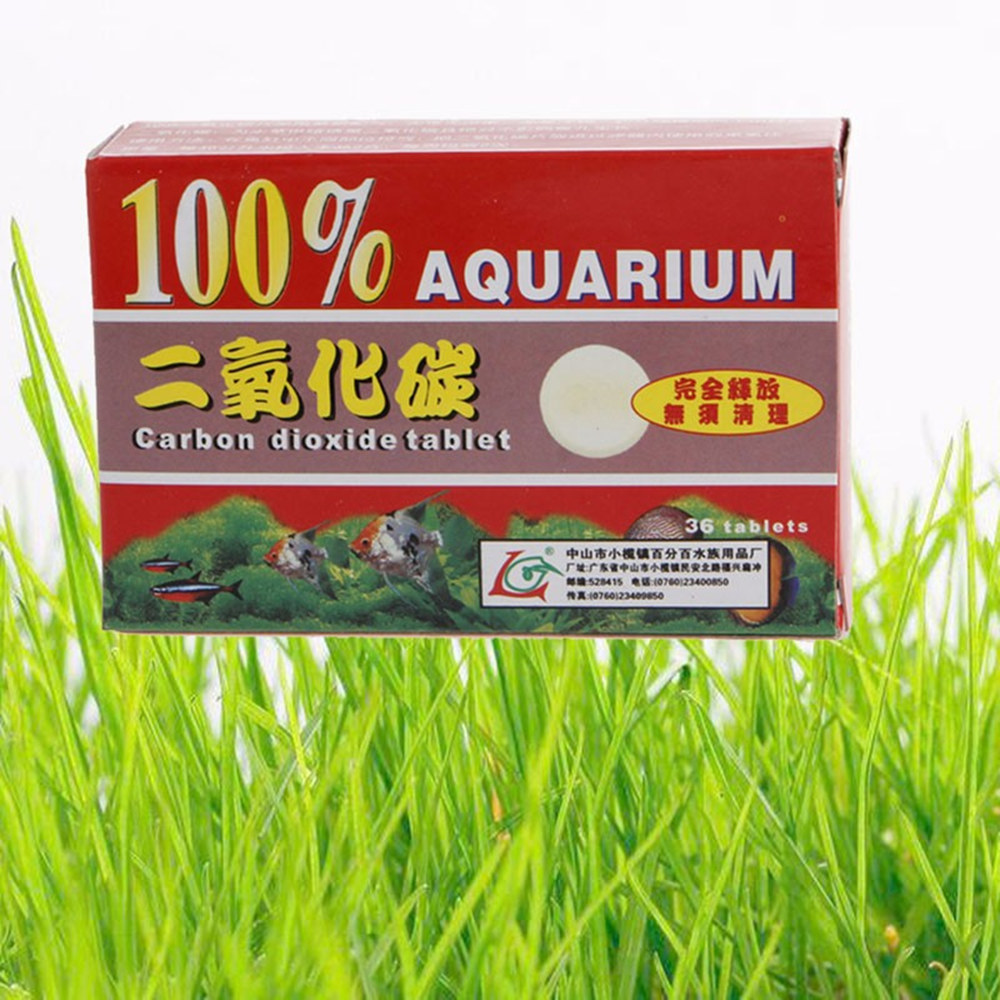Planted Aquarium Fertilizer - 36 Stks/doos Co2 Tablet Kooldioxide Diffuser