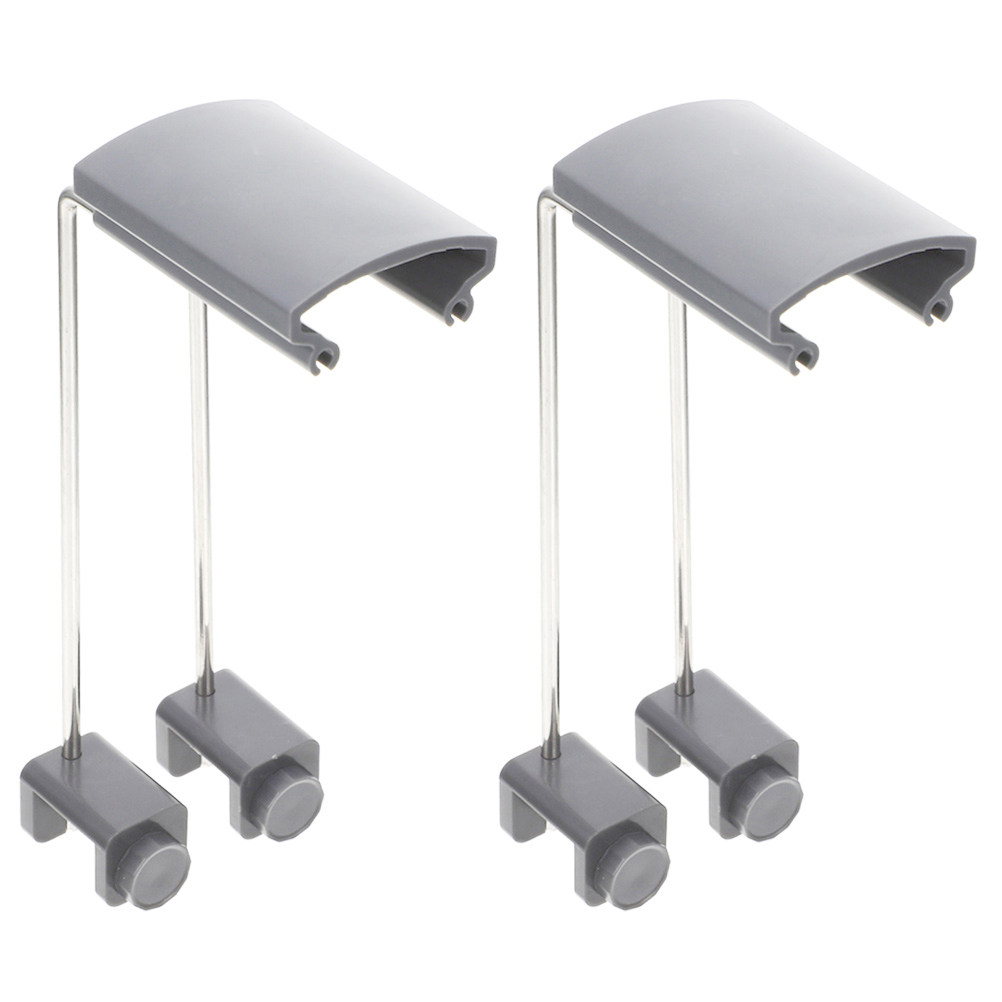 Aquarium Planted Plants - 2 Stuks Aquarium Lichtstandaard Verstelbare LED