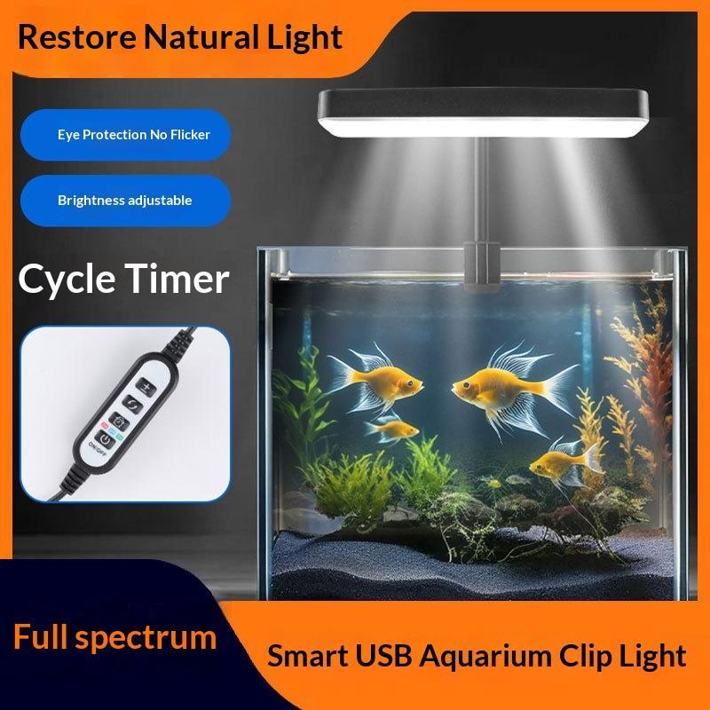 Aquarium Planted Plants - Volledig spectrum LED aquariumverlichting 360 graden