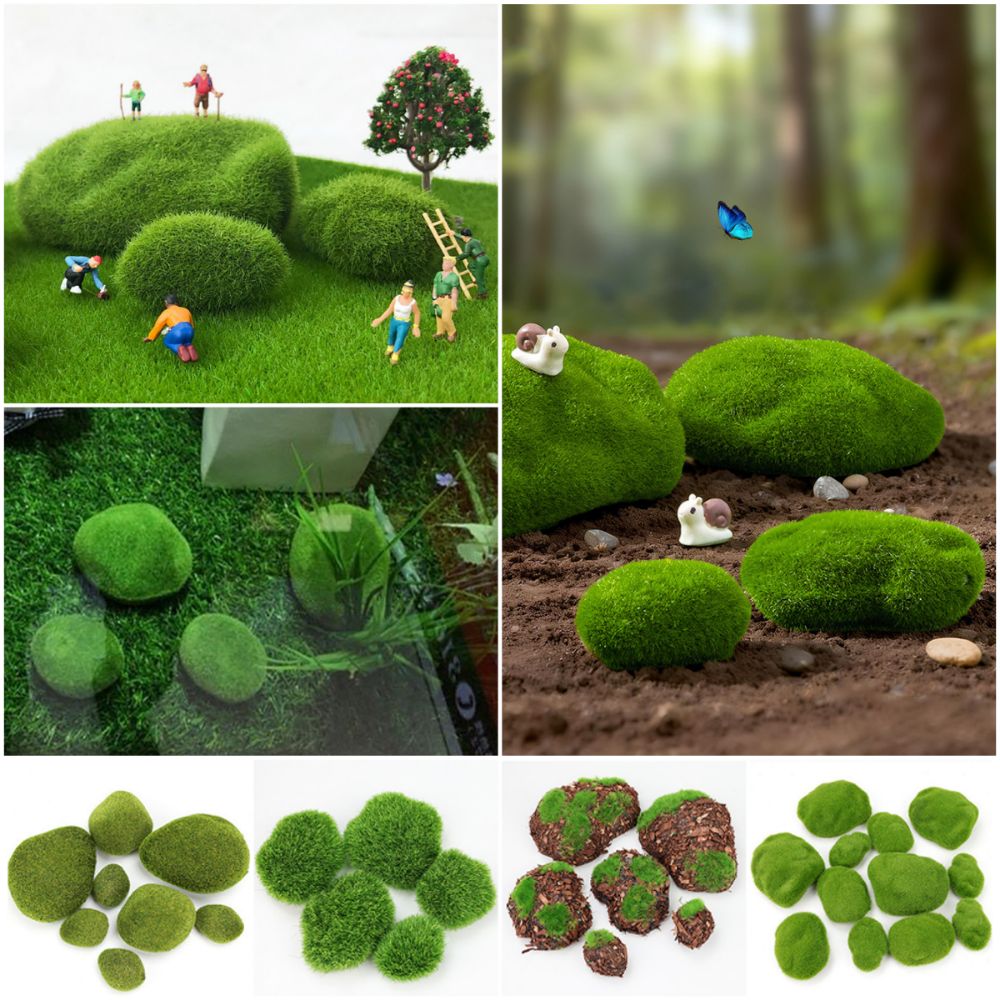 2/4/6/10PCS Groene Kunstmatige - Planted Aquarium With Rocks recensie en prijs