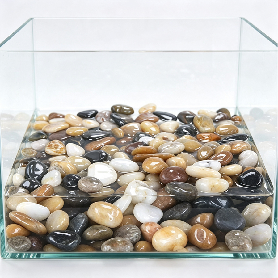 300-700g Gladde rivierkiezels, - Planted Aquarium With Rocks recensie en prijs