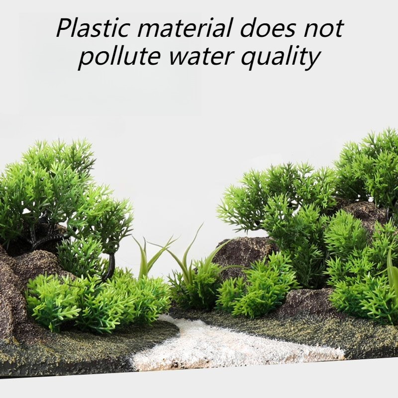 Aquariumdecoratie Simulatie Ec - Planted Aquarium With Rocks recensie en prijs
