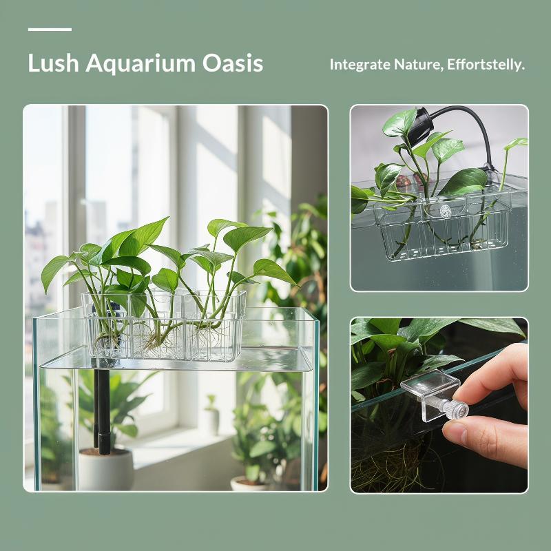 Hydroponische plantenmand, voe - Aquarium Planted Plants recensie en prijs