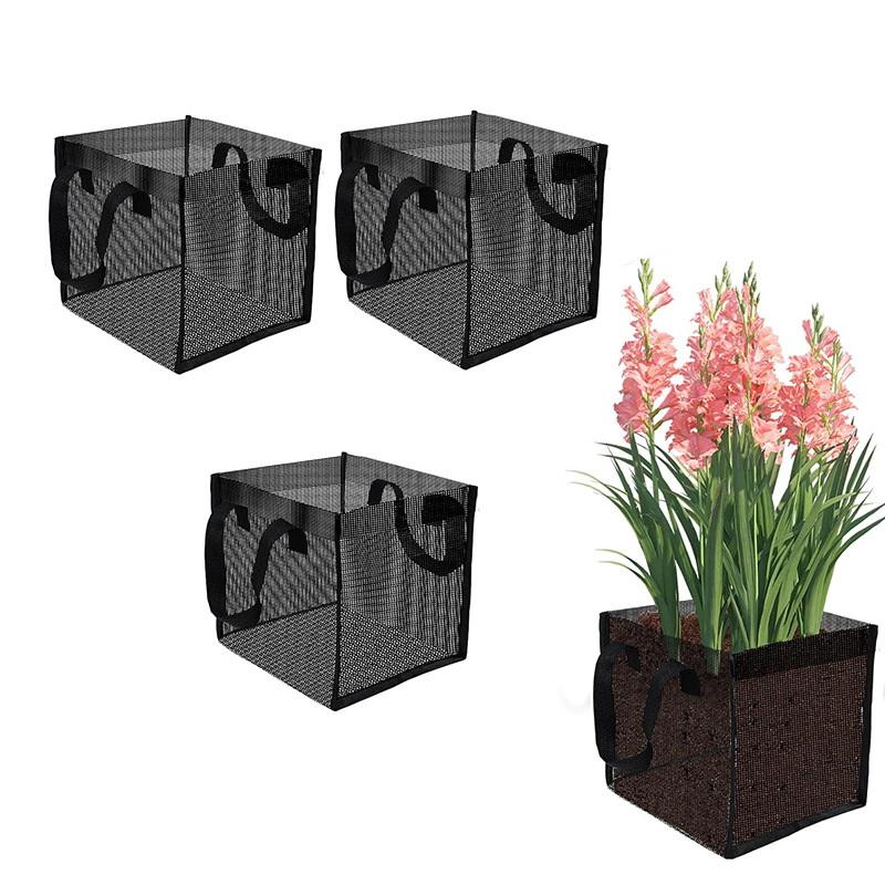 4 stuks zwarte gaas vijverplan - Aquarium Planted Plants recensie en prijs