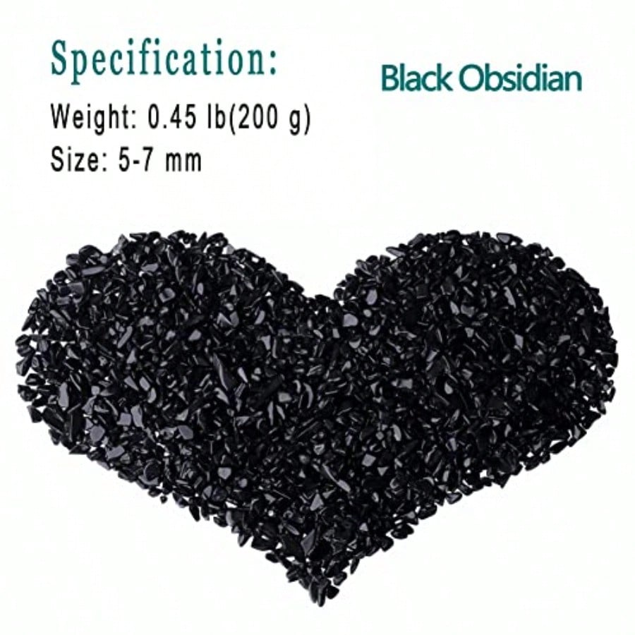 Natuurlijke zwarte obsidiaan k - Planted Aquarium With Rocks recensie en prijs
