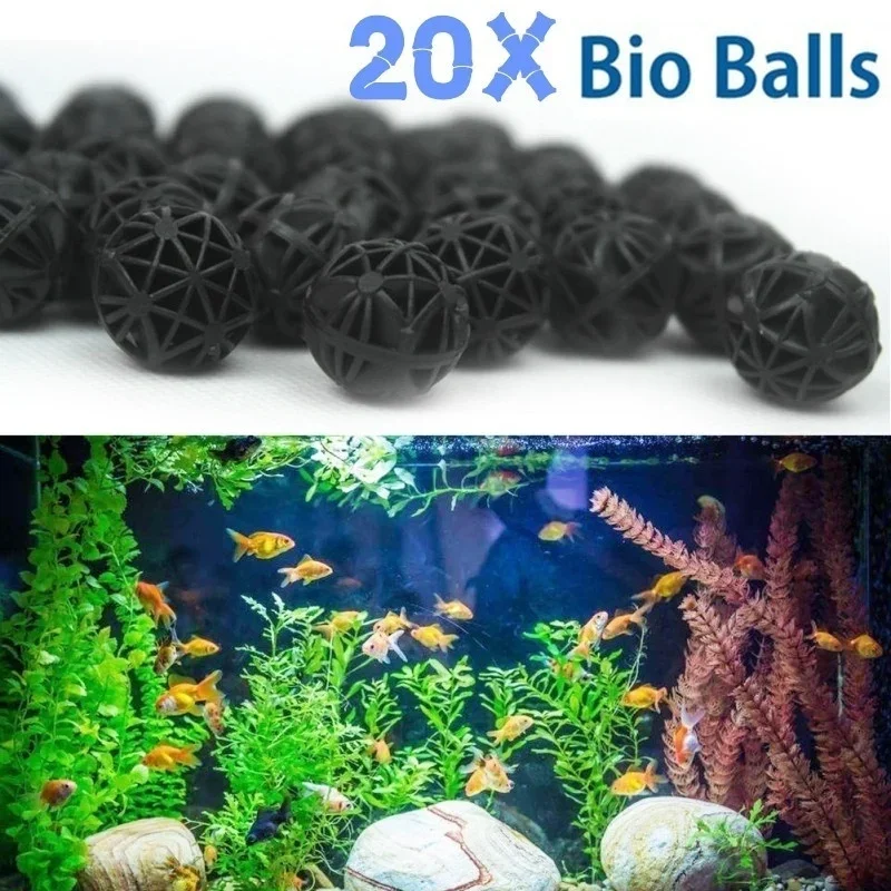 20 Stuks 16mm Aquarium Bio Bal - Planted Aquarium Fertilizer recensie en prijs