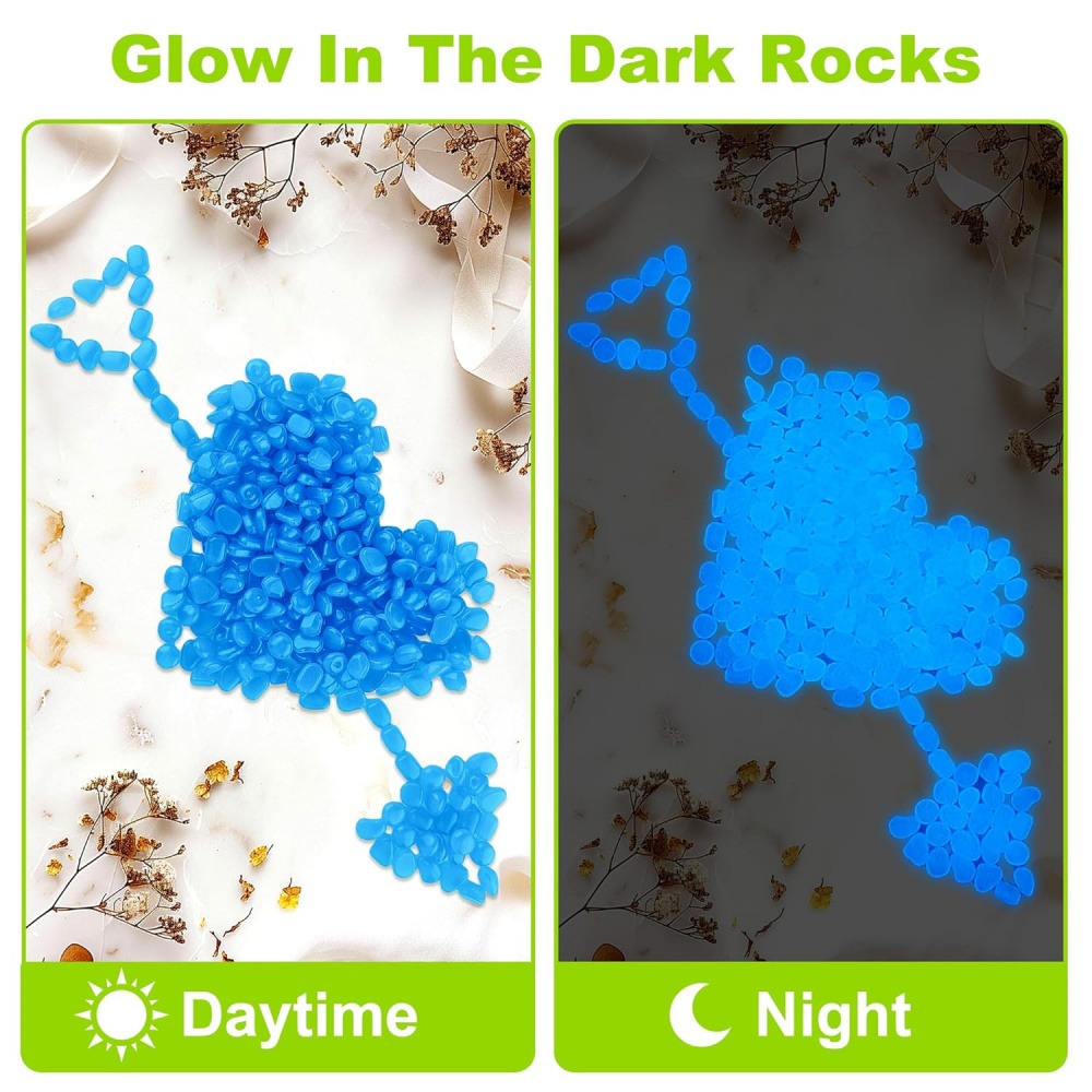 100 stuks Glow in the Dark ste - Planted Aquarium With Rocks recensie en prijs